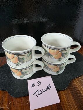Mikasa Intaglio Teacups